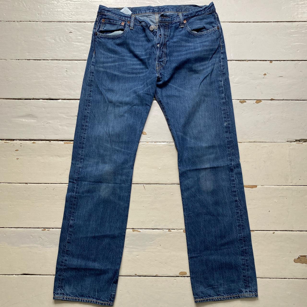 Levis 501 Blue Vintage Jeans