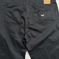 Armani Jeans Black and Silver (35W)