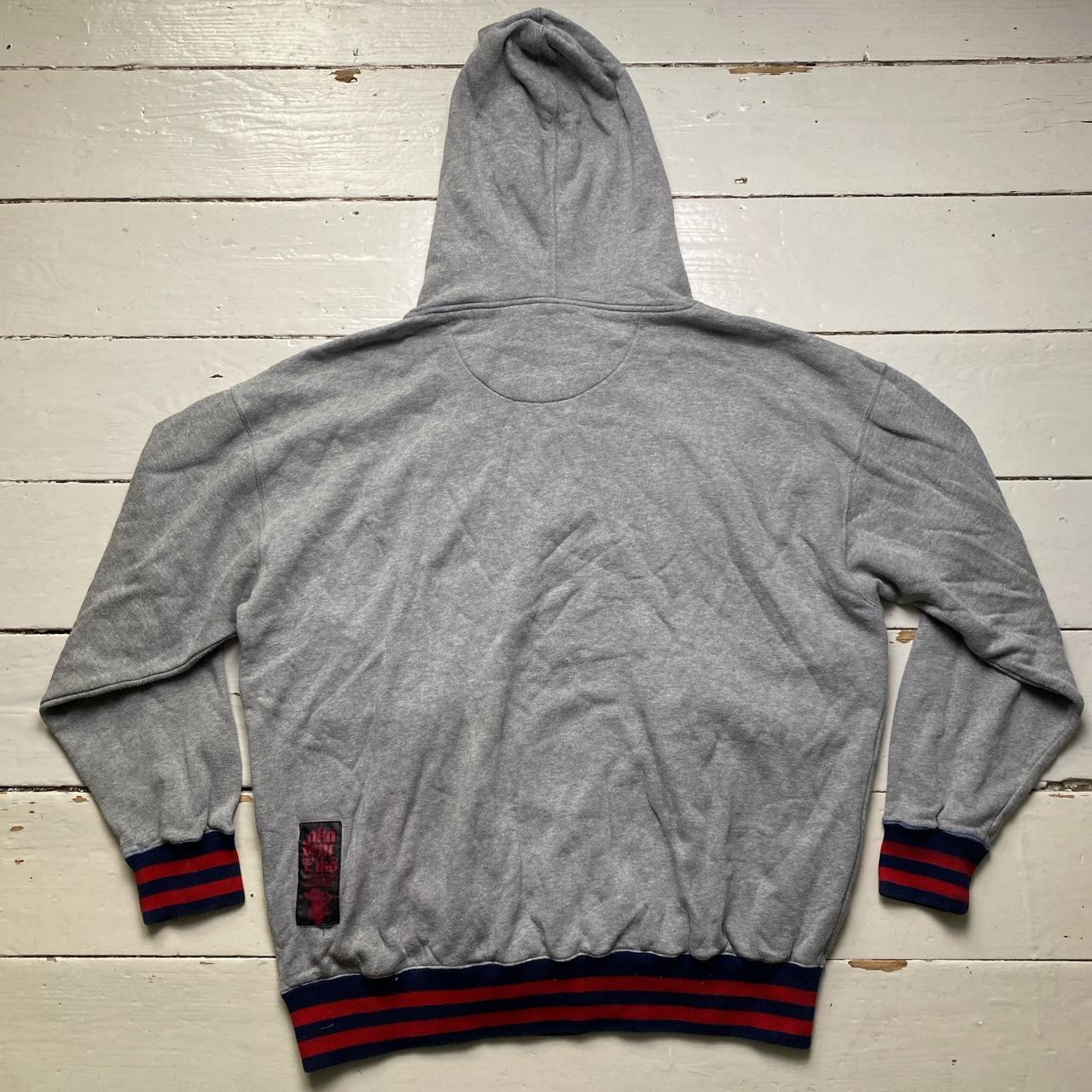 Akademiks Vintage Grey United Kingdom Hoodie