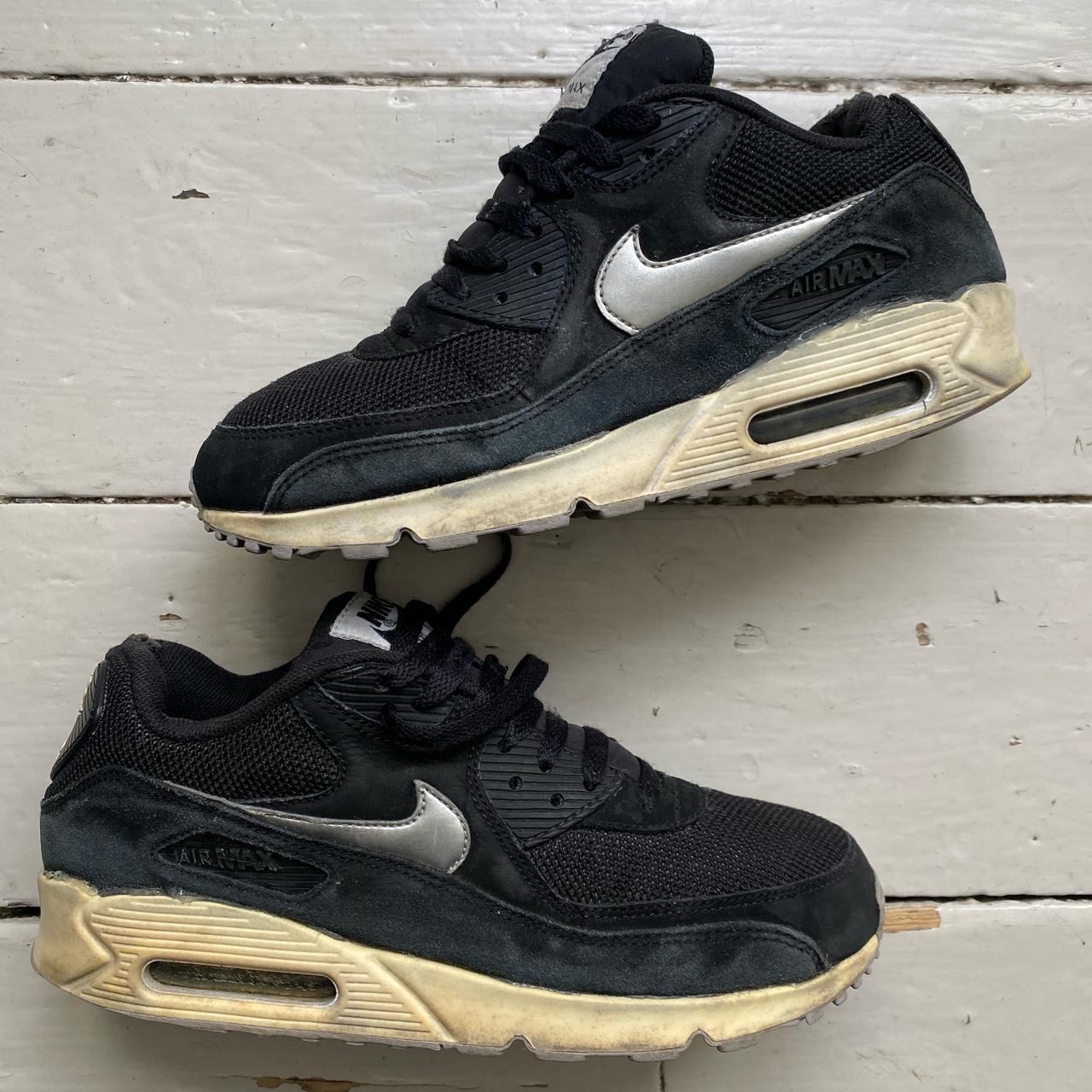 Nike Air Max 90 Black and Silver