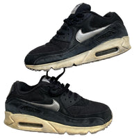 Nike Air Max 90 Black and Silver (UK 8)