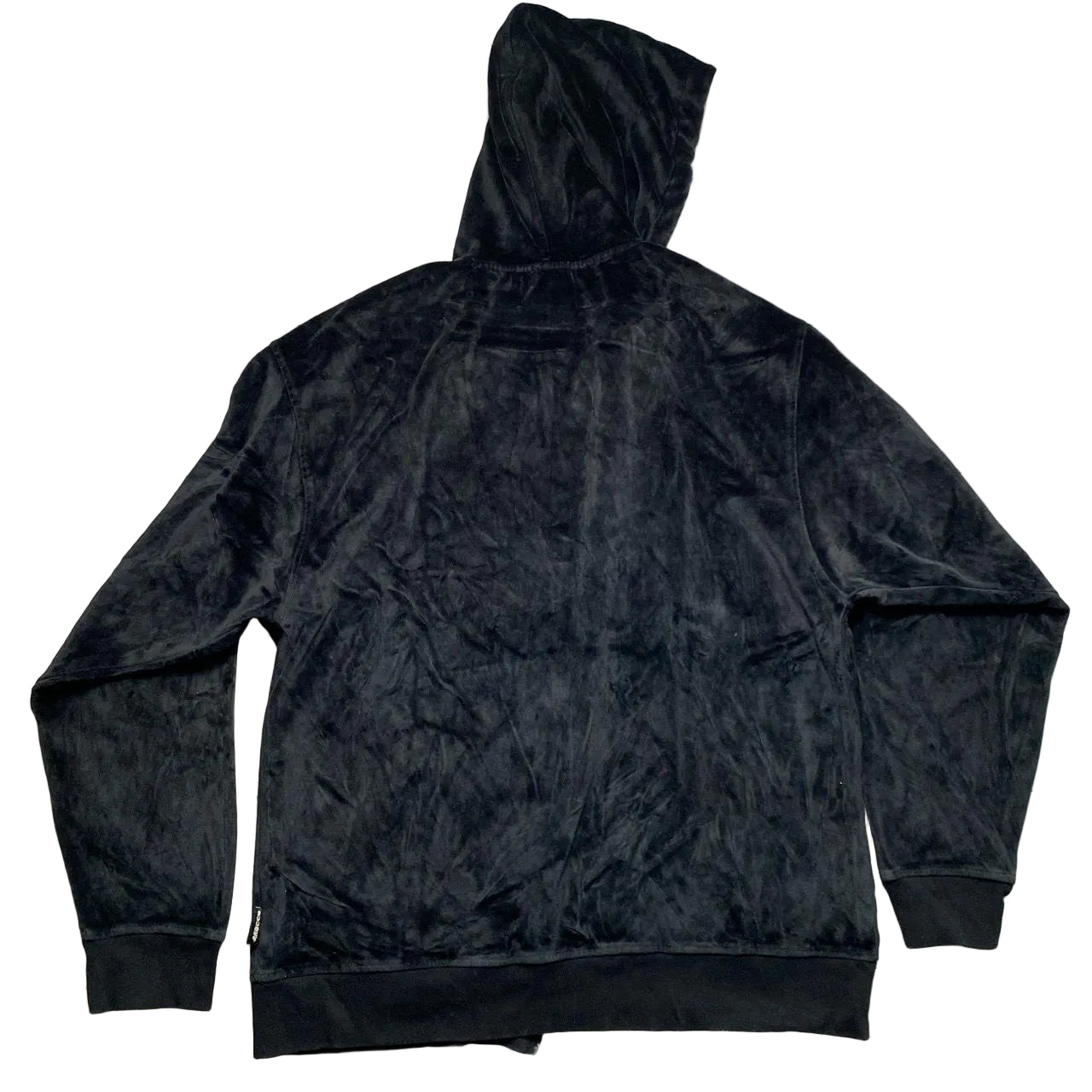 Mecca USA Vintage 90’s Velour Black Full Tracksuit (2XL)