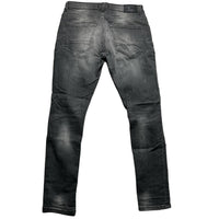 Money Clothing Jeans Grey Distressed (32W)