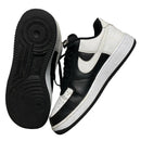Nike Air Force 1 White and Black (UK 10)