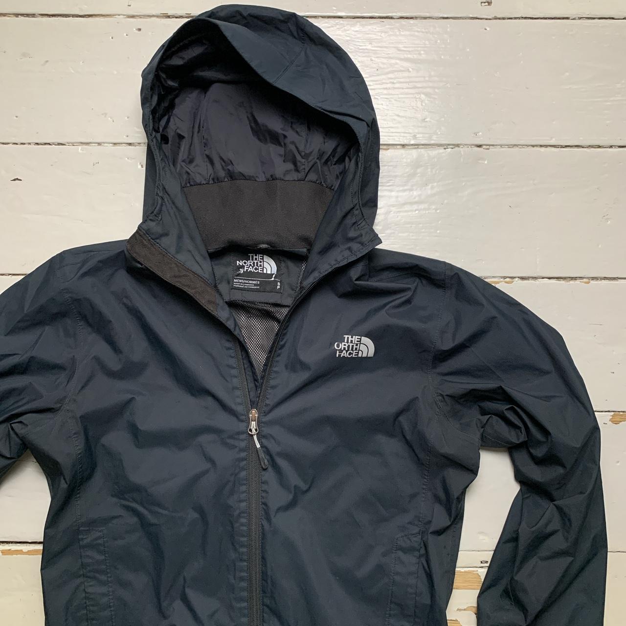 The North Face Windbreaker Navy and White