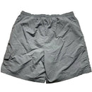 Adidas Grey 3 Stripe and Silver Shell Trackpant Shorts (XL)