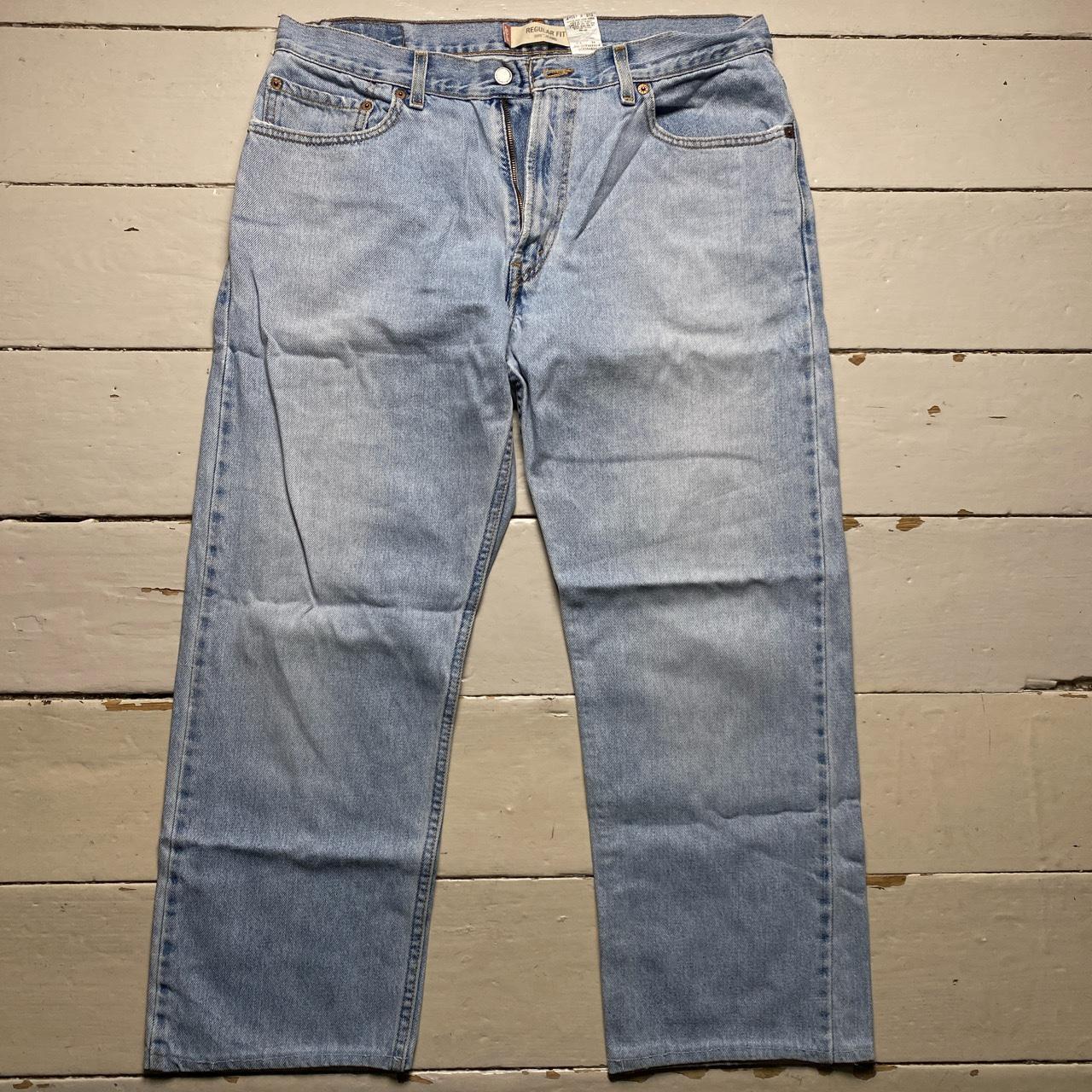 Levis 505 Light Blue Vintage Baggy Jeans