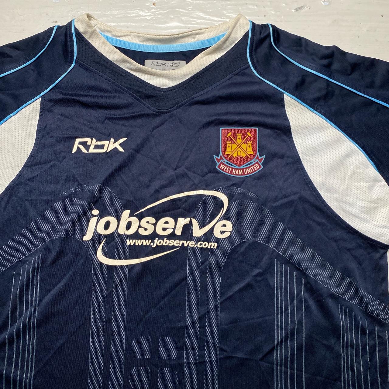 West Ham United Vintage 2005-07 Reebok Football Jersey