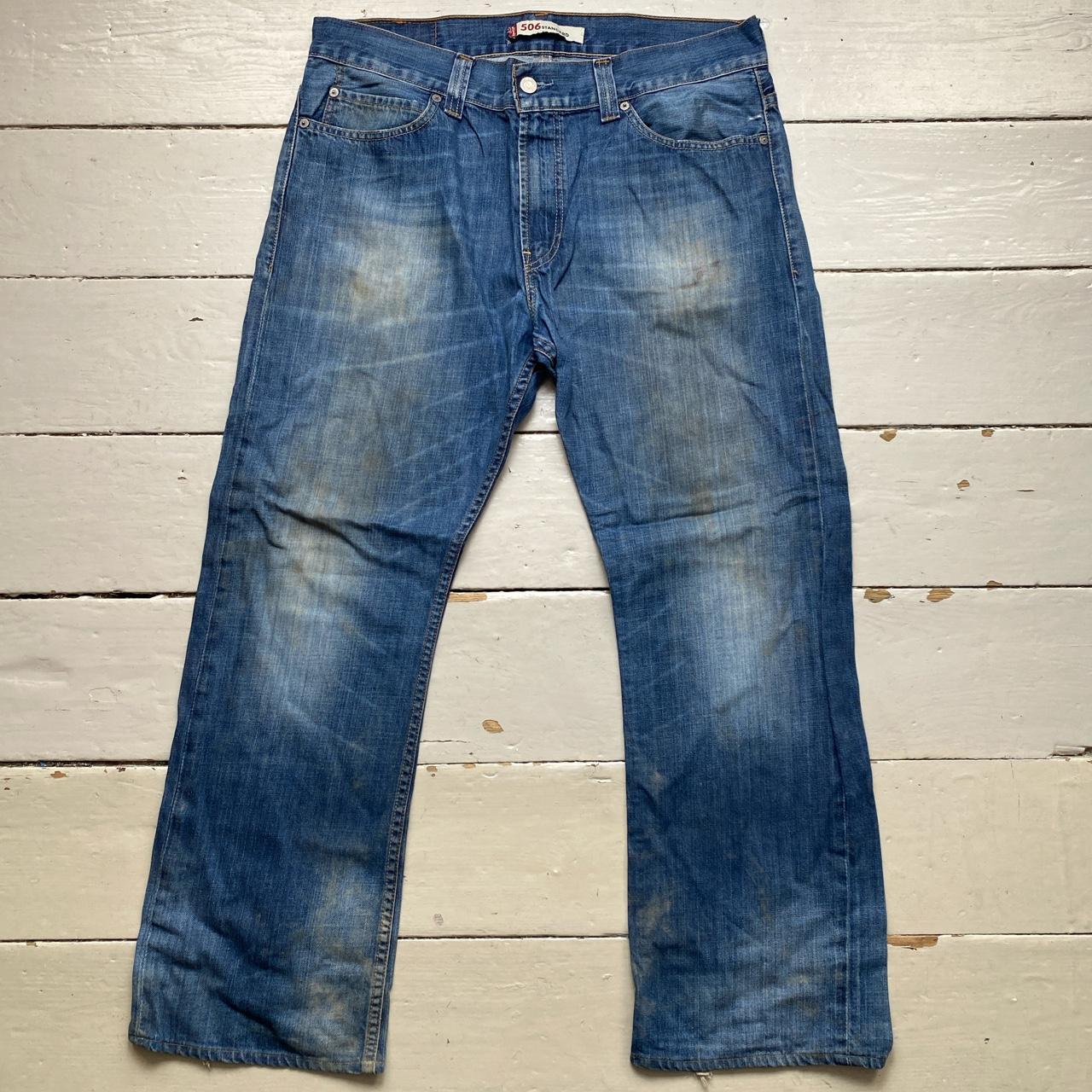 Levis 506 Vintage Baggy Distressed Jeans