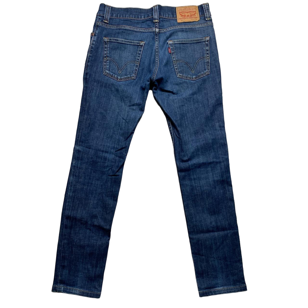 Levis 511 Navy Slim Fit Jeans (33W)