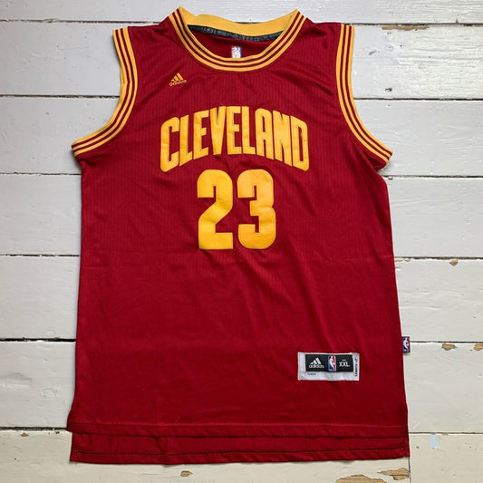 Cleveland Cavaliers Lebron James 23 Basketball NBA Adidas Vest Jersey