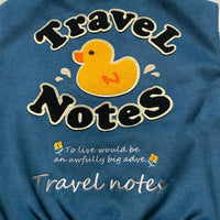 NNOVA Travel Notes Varsity Fleece and Faux Leather Bomber Jacket (S)