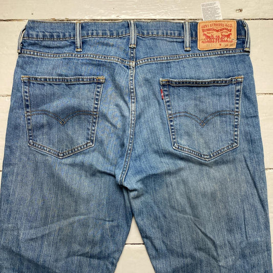 Levis 512 Navy Blue Jeans