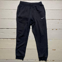 Nike Swoosh Black and White Joggers