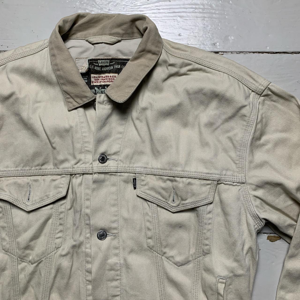 Levis Cream Vintage Denim Jacket