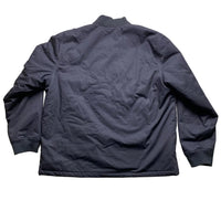 Levis Skateboarding Navy and Brown Sherpa Lining Bomber Jacket (L)