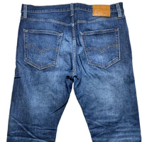 Levis 512 Slim Dark Navy Jeans (34W)
