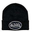 Von Dutch Black and White Beanie Hat