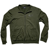 EA7 Olive Khaki Green Full Tracksuit (XL)