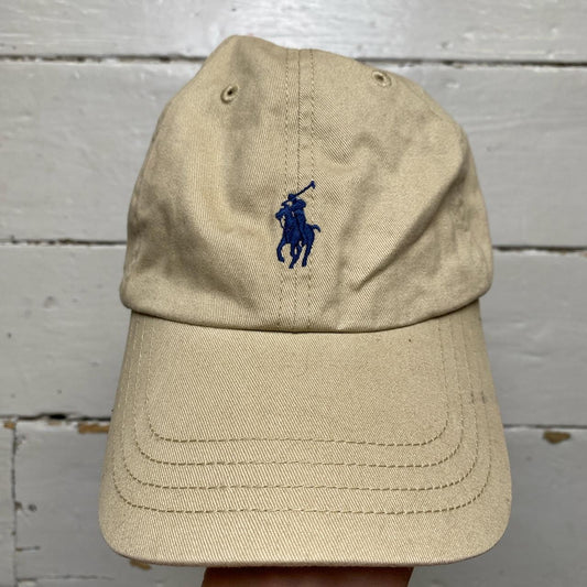 Ralph Lauren Polo Beige and Navy Cap