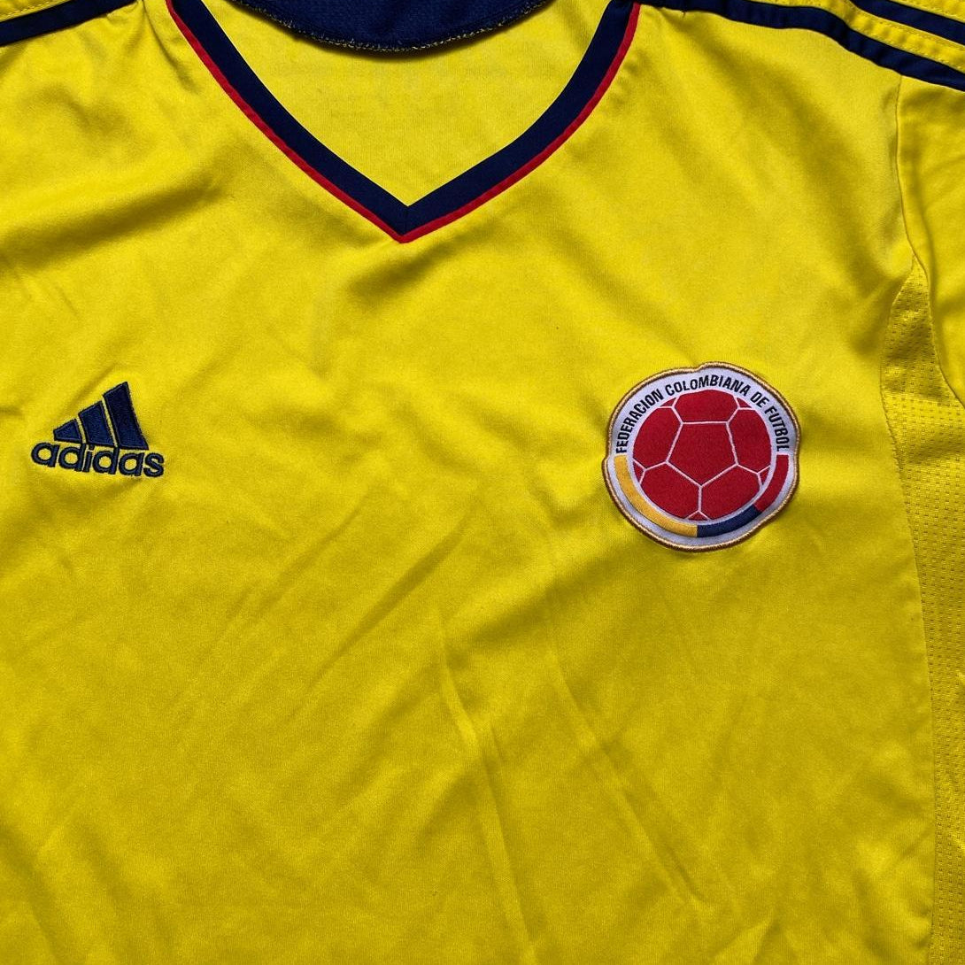 Colombia Adidas Yellow Football Jersey (M)