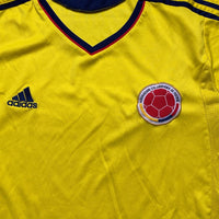 Colombia Adidas Yellow Football Jersey (M)