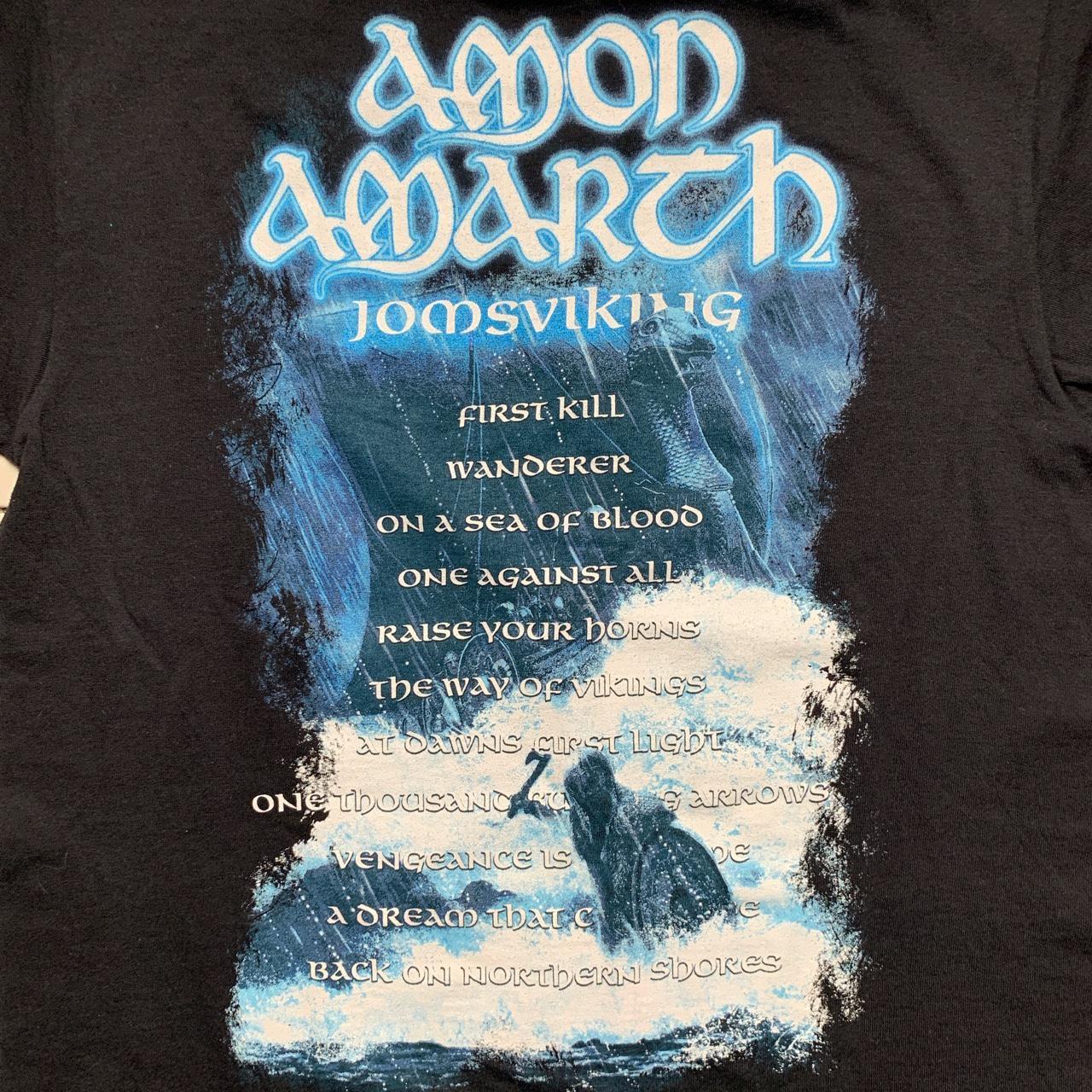 Amon Amarth Jomsviking Black T Shirt (M)