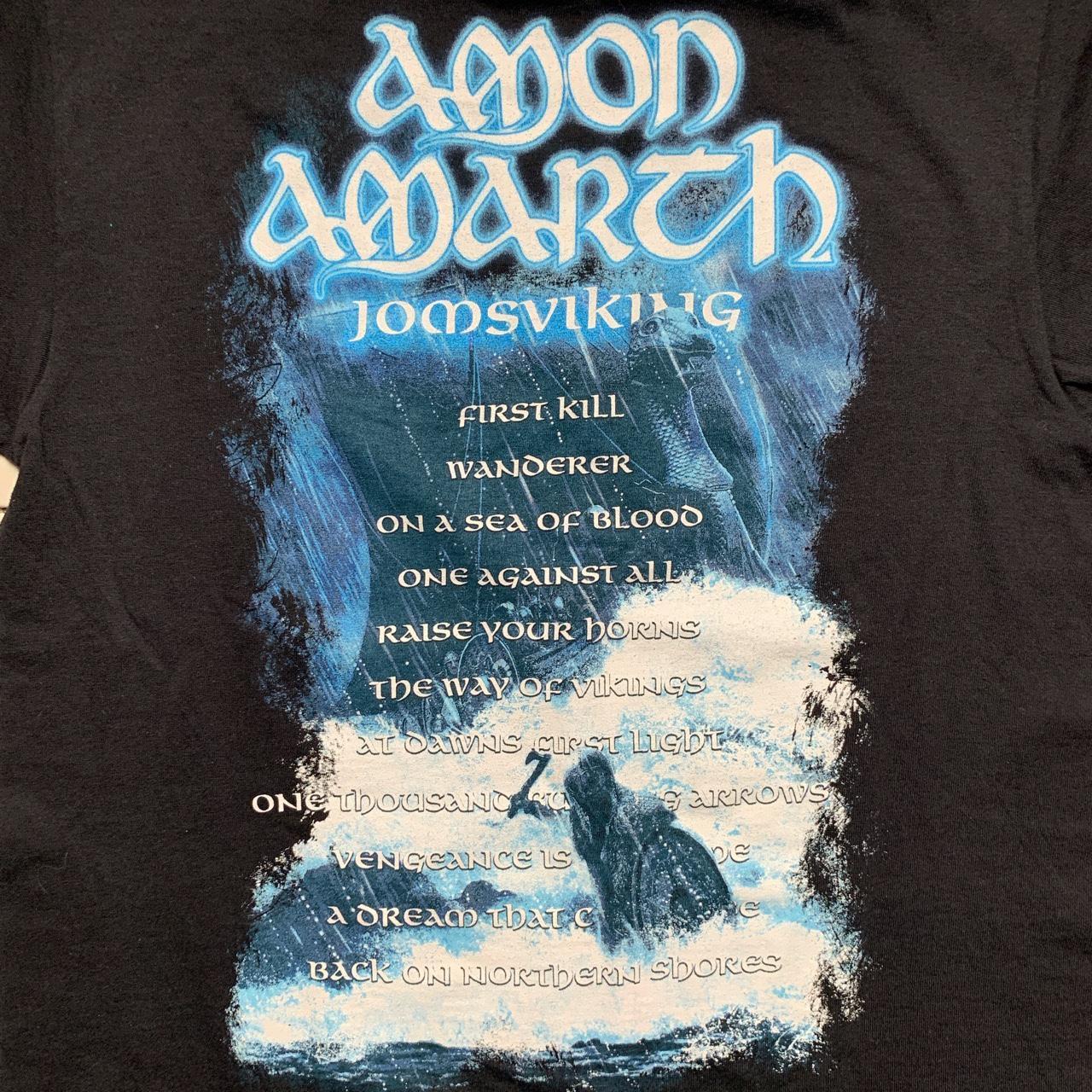 Amon Amarth Jomsviking Black T Shirt