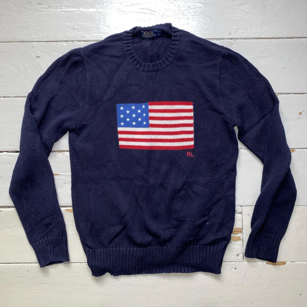 Polo Ralph Lauren Navy USA Jumper