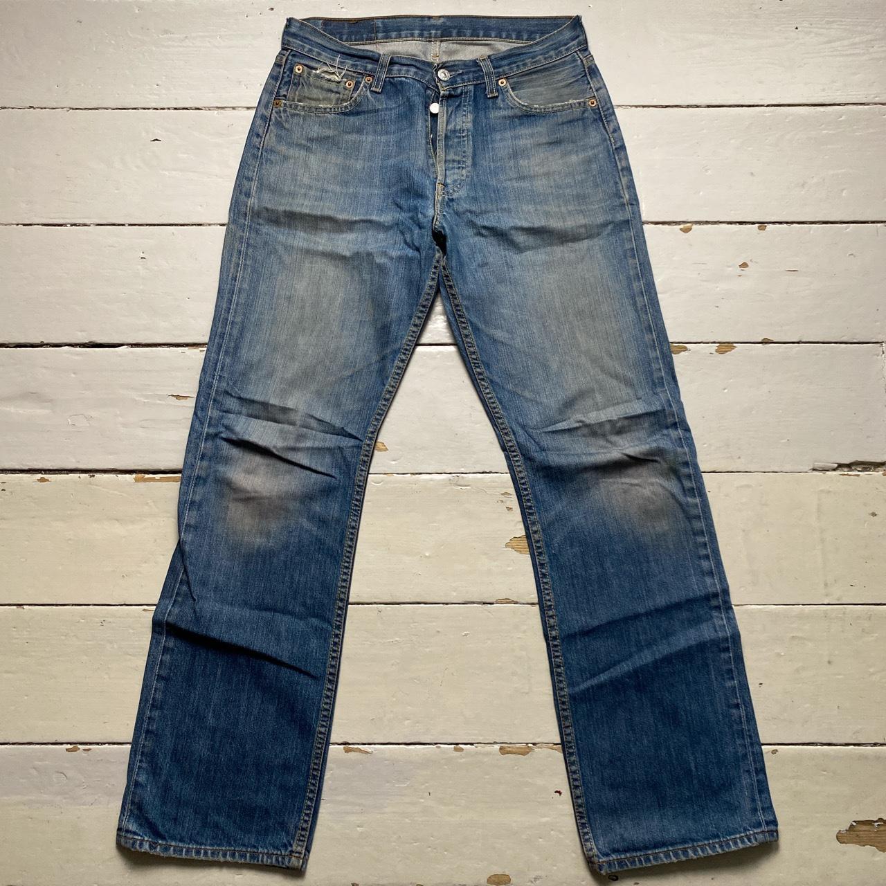 Levis 501 Vintage distressed Jeans