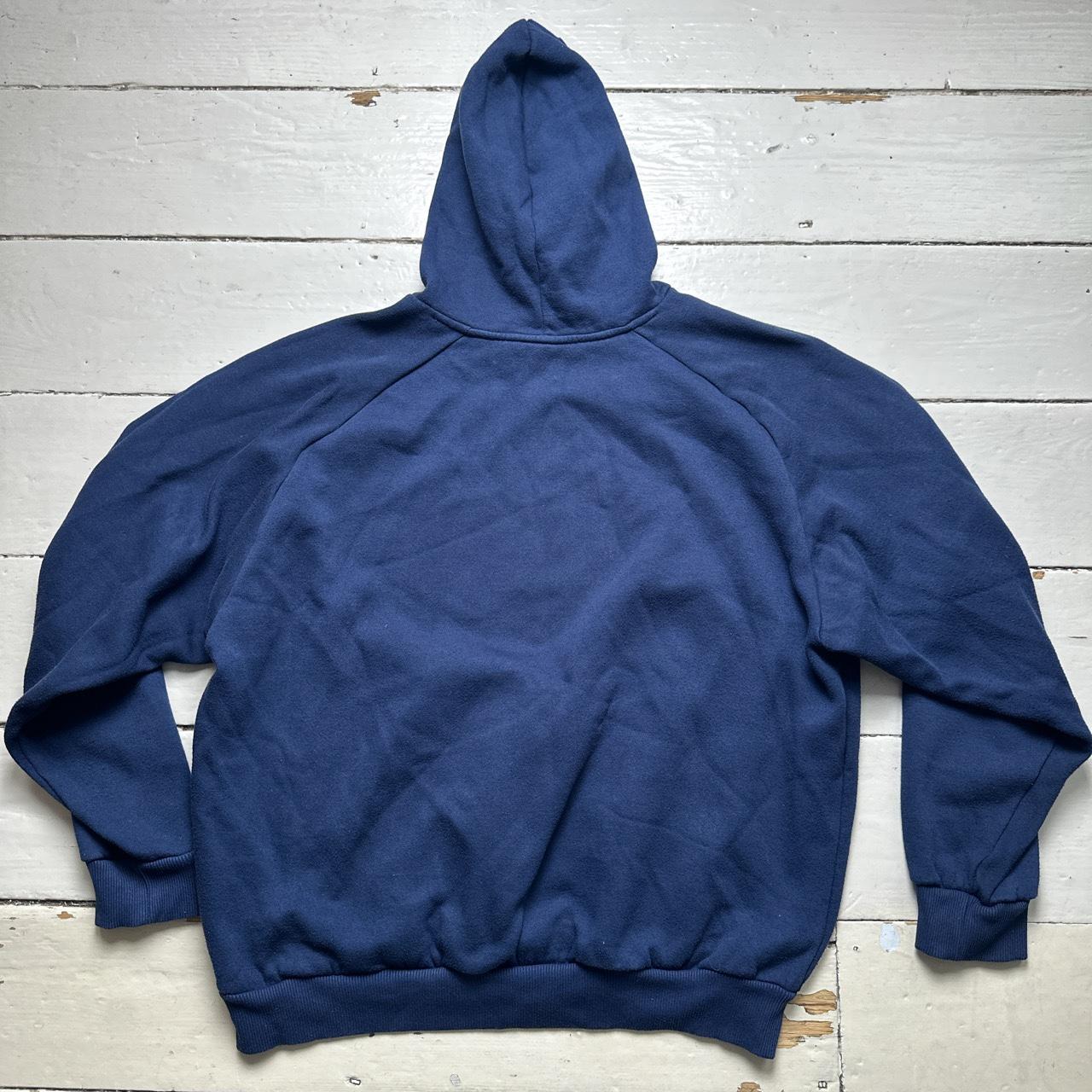 Umbro Navy and White Hoodie