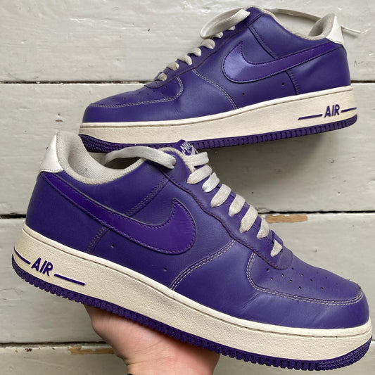 Nike Air Force 1 Court Purple Vintage 2011