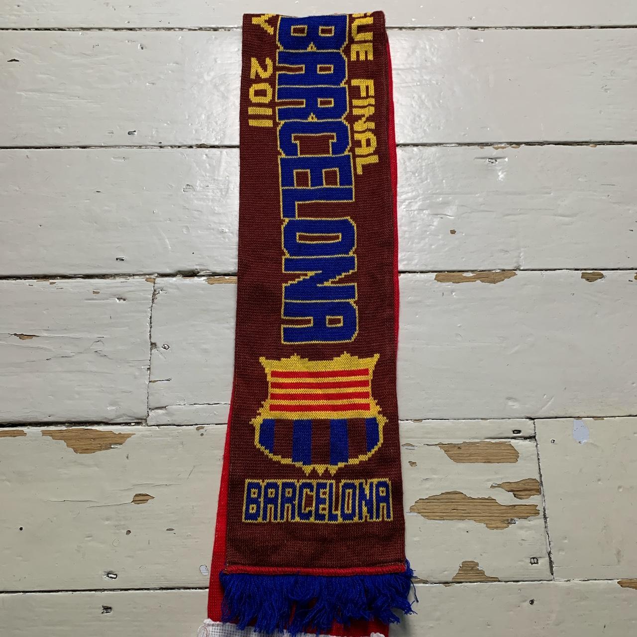 Barcelona Manchester United Champions League 2011 Football Scarf