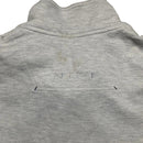 Nike Vintage 90’s Quarter Zip Grey Navy and Yellow Jumper (XL)