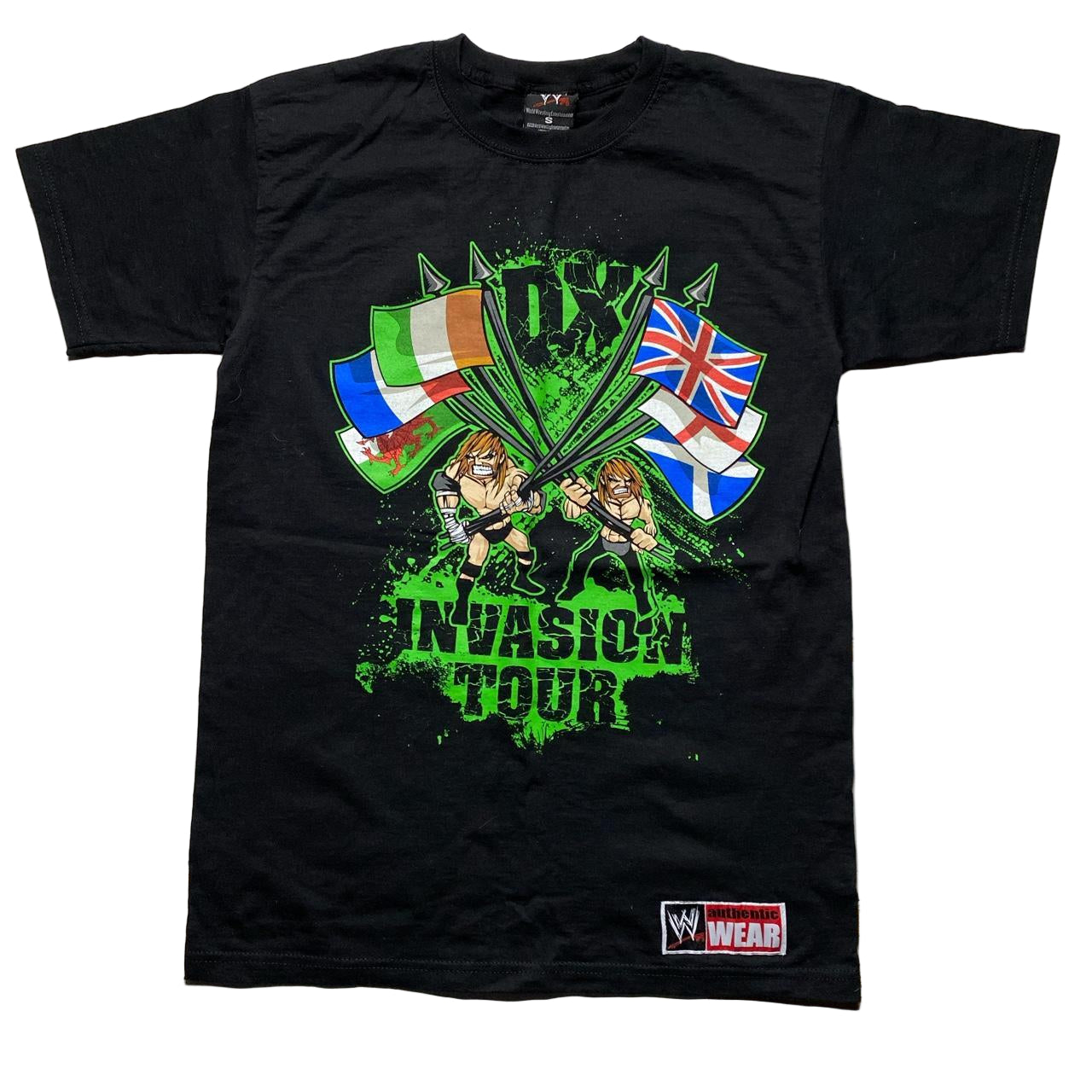 DX Army Vintage WWE Wrestling T Shirt (S)