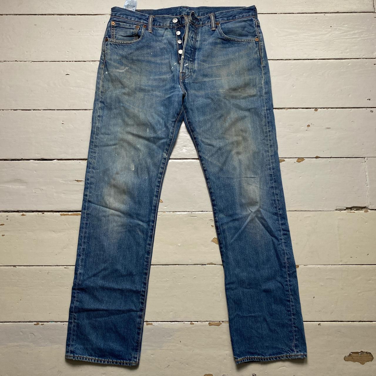 Levis 501 Navy Jeans