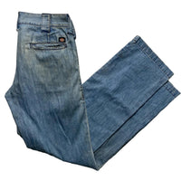 Dickies Jean Cargo Trousers Light Faded Blue (32W)
