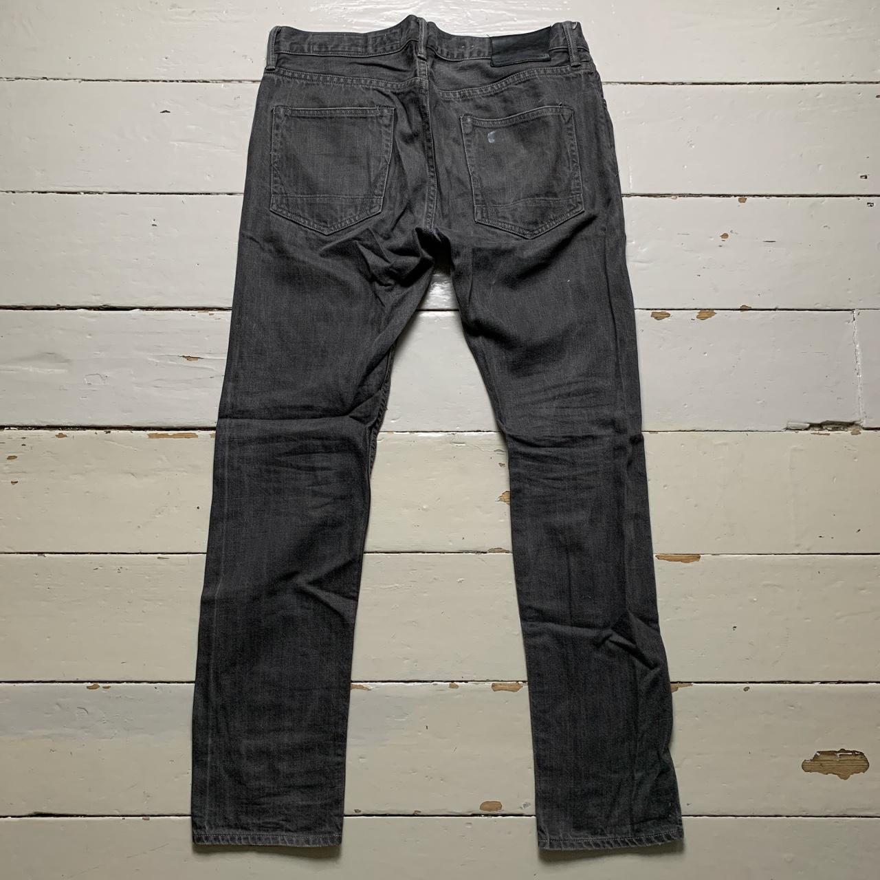 All Saints Grey Iggy Slim Fit Jeans