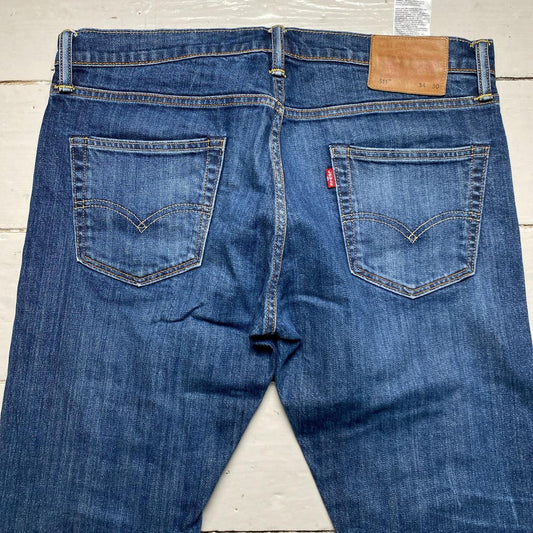 Levis 511 Slim Navy Jeans