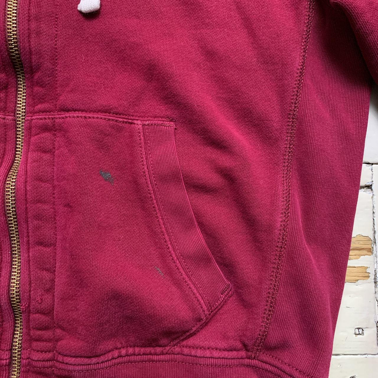 Ralph Lauren Polo Burgundy and White Hoodie