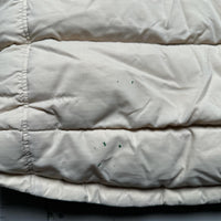 Nike Vintage y2k Womens Reversible Gilet Cream and Black (M)