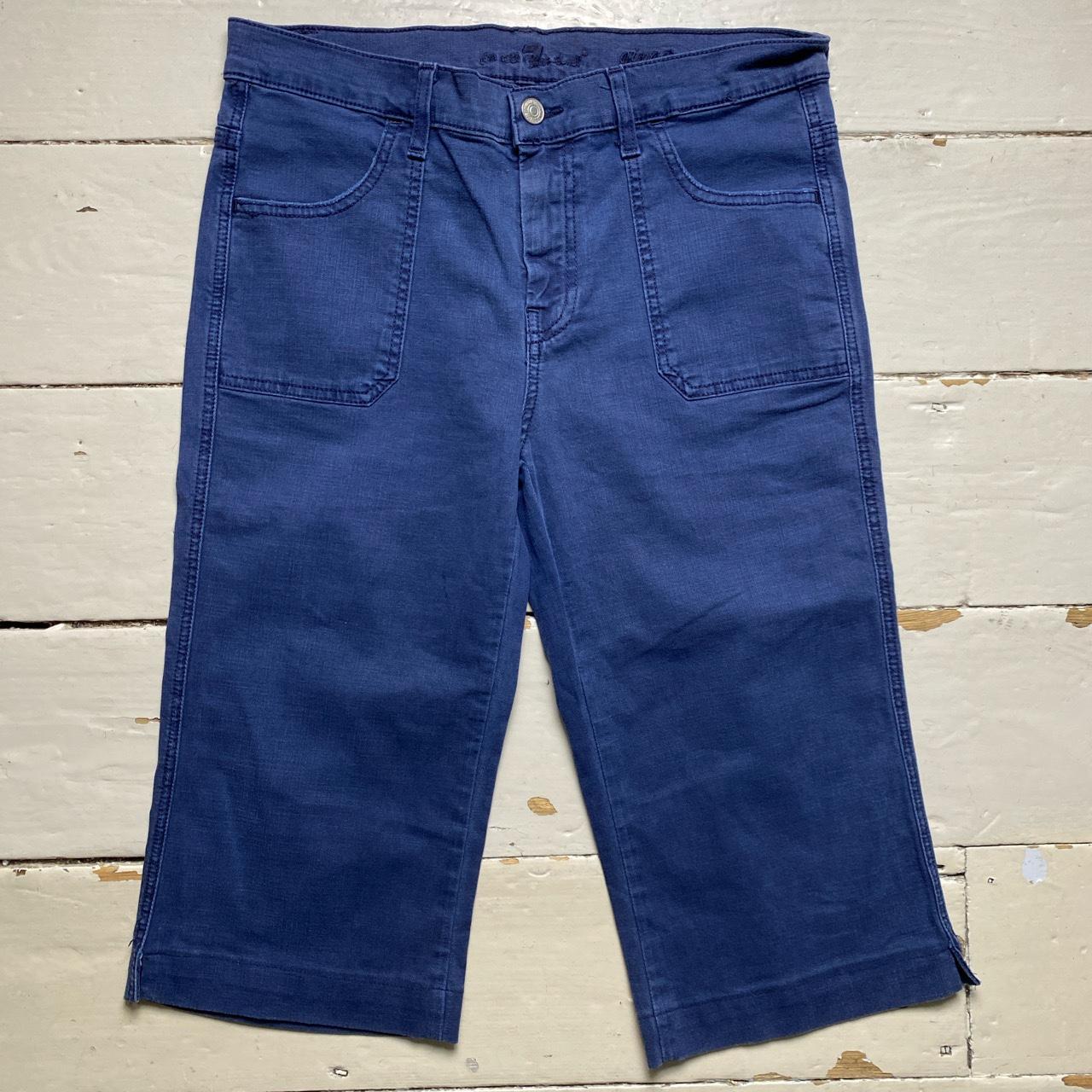 7 For All Mankind Navy Short Jean Jorts