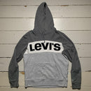 Levis Grey and White Hoodie