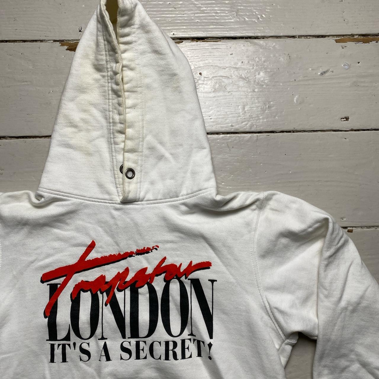 Trapstar White Black and Red Early Seasons Hoodie