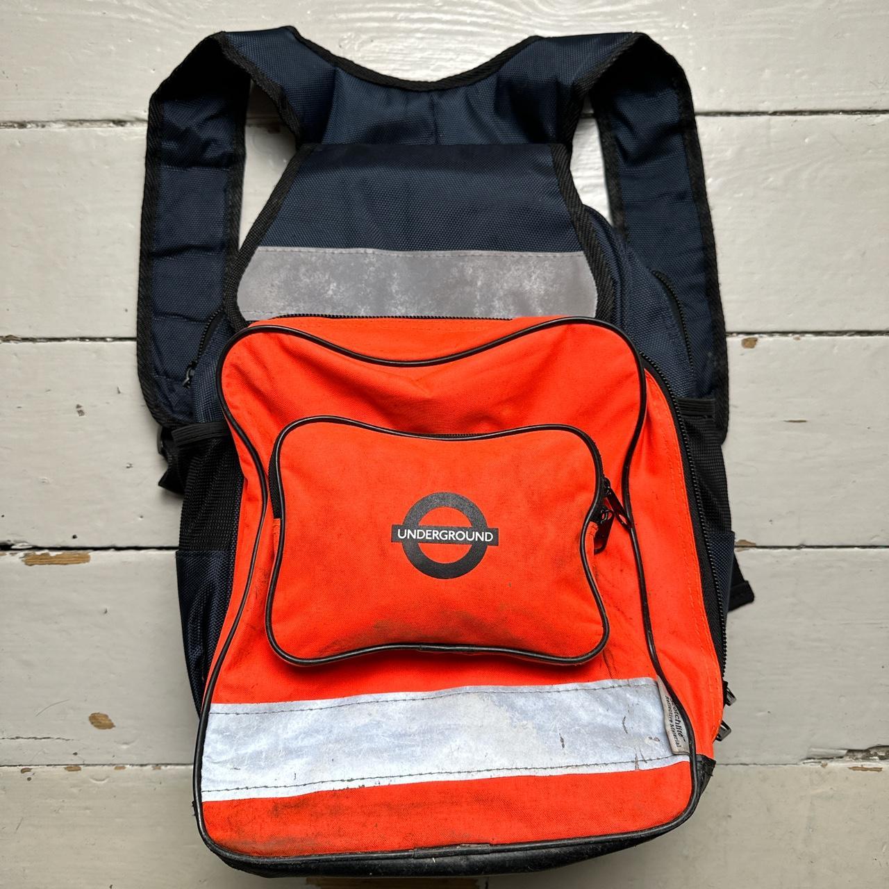 London Underground Hi Vis 3M Rucksack Bag Backpack