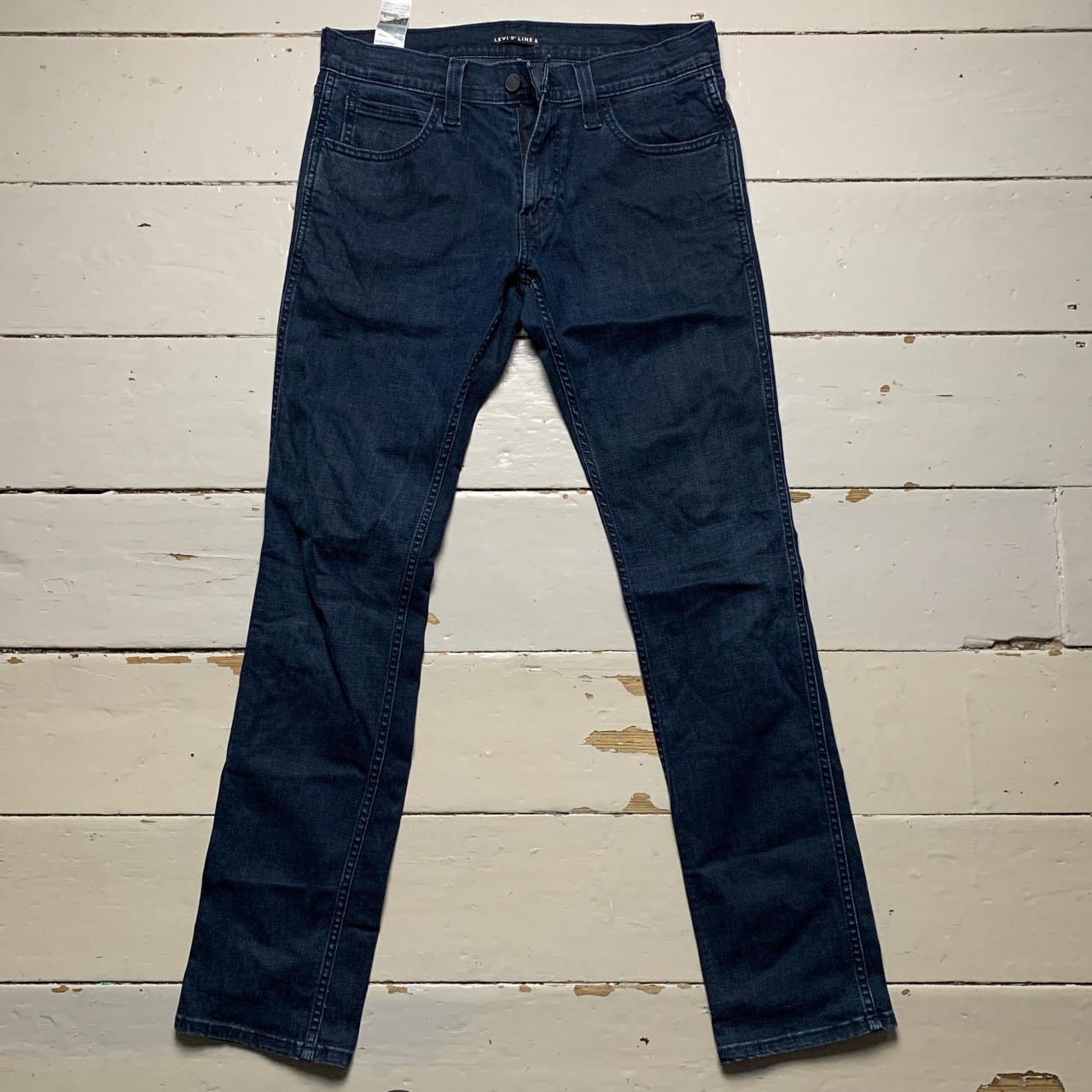 Levis Line 8 Dark Navy Slim Jeans