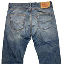 Levis 501 Vintage Baggy Light Blue Jeans (34W)