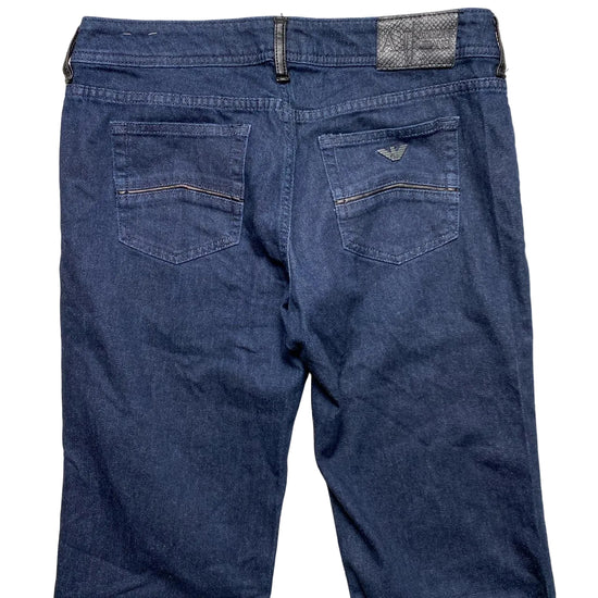 Armani Womens Slim Fit Navy Jeans (29W)