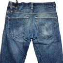 Levis Engineered Distressed Slim Combat Cargo Jeans (32W)