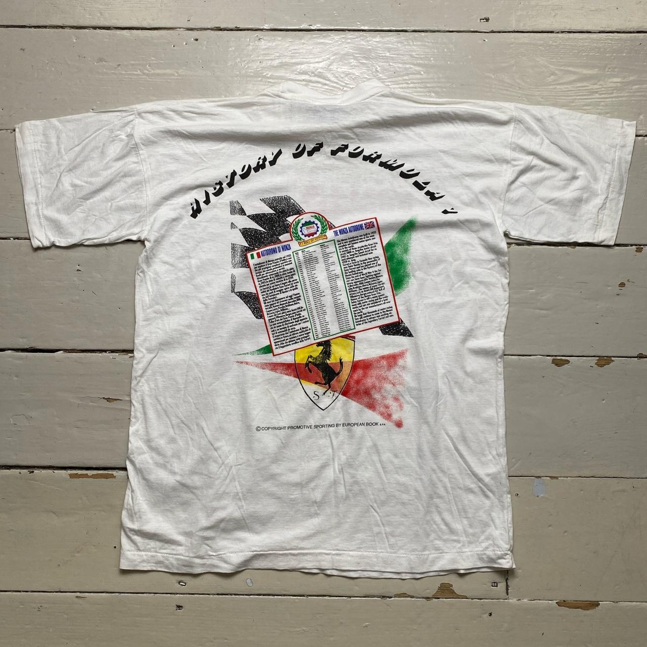 Monza Formula 1 Ferrari Vintage Single Stitch T Shirt